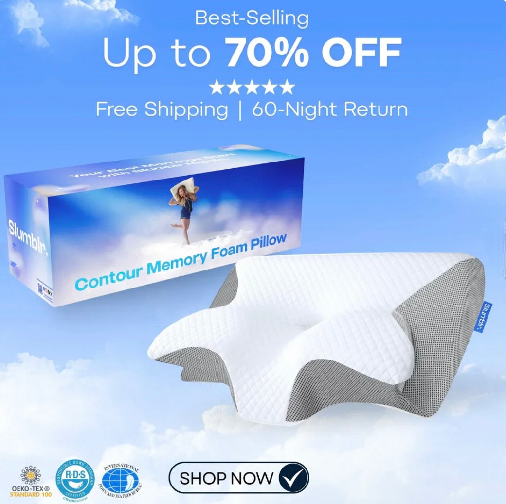 Slumbir® Contour Relief Pillow